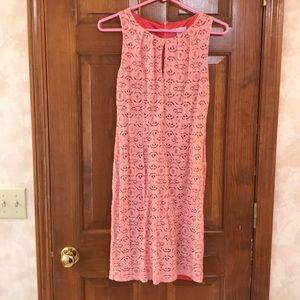 New York and Company - pink lace dress